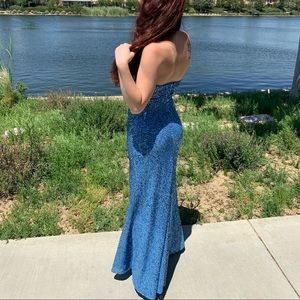 PROM DRESS WORN ONCE FOR PICTURES!!! TAG IS STILL ATTACHED! dress size 0